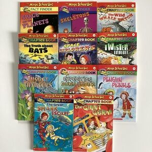 Vintage Magic School Bus chapter books